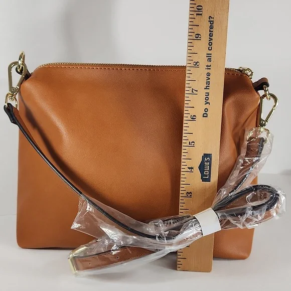 👜 NWOT Steve Madden Crossbody –Brown 👜 - Picture 4 of 9